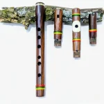 3 in 1 Traditional Ancestral Flute - Quena, Transverse Flute & Andean Flute - Interchangeable