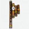 Professional andean flute 3-in-1 detachable in exotic hardwood | kena, transverse & flute 440Hz in Key G - Khamuy fllutes